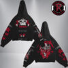 Stranger Things 5 Master Of Puppets Hellfire Club All Over Print Hoodie