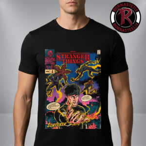 Stranger Things 5 Netflix Series Will The Wise Sorcerer Comic Art Unisex T-Shirt