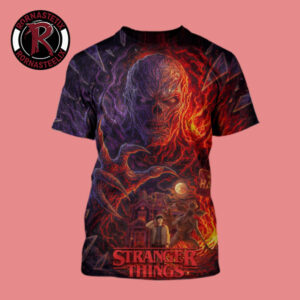 Stranger Things 5 New Poster Vecna All Over Print Shirt
