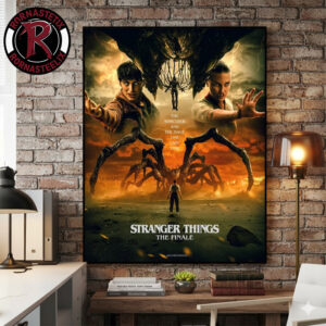 Stranger Things 5 The Finale The Sorcerer and The Mage Poster Canvas Decor