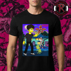 Stranger Things 5 Will Byers x The Simpson Fanart Unisex T-Shirt