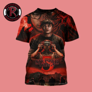Strangers Things 5 Fanart Poster Vol2 Christmas And The Finale New Year’s Eve All Over Print Shirt