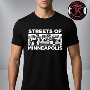 Streets Of Minneapolis Ice Out Protest Activist Immigration Rights Unisex T-Shirt