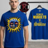 Sublime x Denver Nuggets Exclusive Merch For Show In Morrison CO At Red Rocks Amphitheatre On April 17 18 2026 Unisex T-Shirt Two Sided
