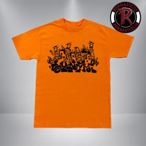 Sunami Band The Wrong Side Merch Orange Unisex T-Shirt
