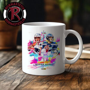Super Bowl LX Seattle Seahawk vs New England Patriots 2025-26 Mug Cup