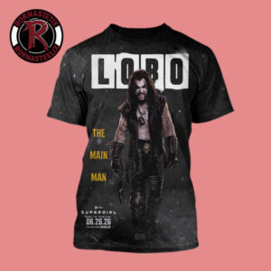 Supergirl Movie 2026 Lobo The Main Man First Look All Over Print Shirt