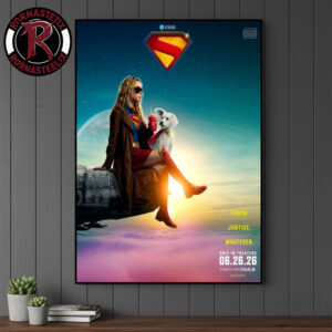 Supergirl Movie DC Studios Truth Justice Whatever On Theaters June 26 2026 Art By Alastor Crusher Poster Canvas Decor