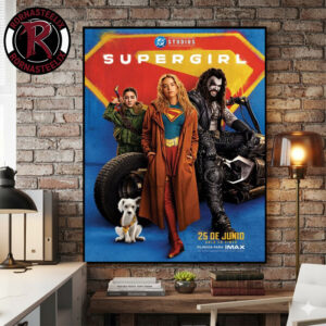 Supergirl New International Poster Only In Theaters June 25 2026 Poster Canvas Decor