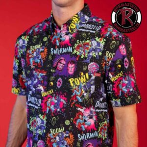 Superman Darkseid of the BOOM RSVLTS Man And Women Hawaiian Shirt