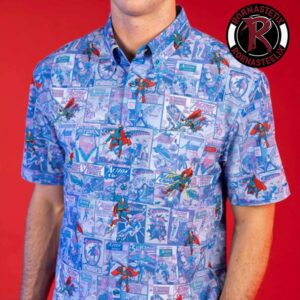 Superman Ready for Action RSVLTS Man And Women Hawaiian Shirt