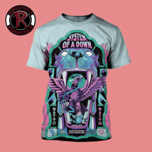 System Of A Down 2026 Show At Estadio GNP Seguros Ciudad De Mexico CDMX On May 27 28 2026 Mexico City All Over Print Shirt