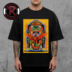 System Of A Down CDMX Event Poster 2 Nights At Estadio GNP Seguros Ciudad De Mexico On May 27 28 2026 Unisex T Shirt