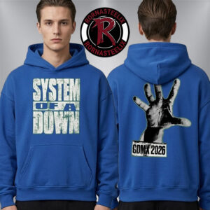 System Of A Down x Mercadorama CDMX 2026 Pop Up Shop Mexico City Merch On May 27 28 2026 CDMX 2026 Hand Unisex Hoodie