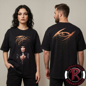 Tarja Turunen Official Merchandise Fission Noir Photo Unisex T-Shirt Two Sided