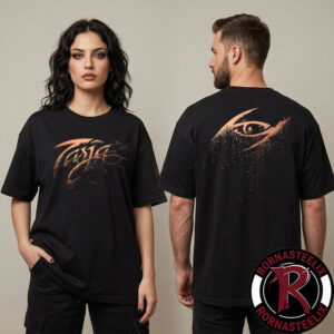 Tarja Turunen Official Merchandise Fission Noir Tarja Logo 2026 Unisex T-Shirt Two Sided