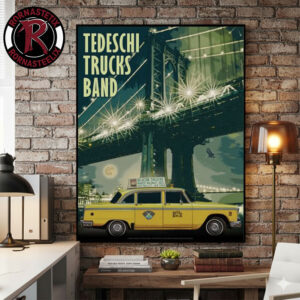 Tedeschi Trucks Band Event Show Week 2 At Beacon Theatre On March 18-21 2026 New York City Poster Canvas Decor