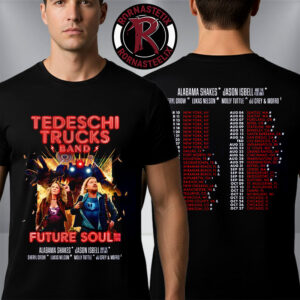 Tedeschi Trucks Band Future Soul 2026 Tour Schedule Tour Dates Unisex T-Shirt Two Sided