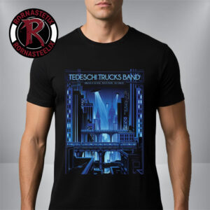 Tedeschi Trucks Band Poster Week 3 At Beacon Theatre On March 25 27 28 2026 New York City Art By Andre Poise Unisex T-Shirt