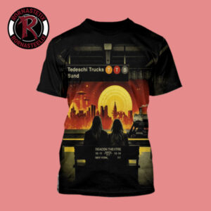 Tedeschi Trucks Venue Poster At Beacon Theatre On March 10 To 14 2026 New York All Over Print Shirt