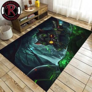 Teemo League Of Legends Omega Squad Teemo Fanart Home Decor Rug Carpet