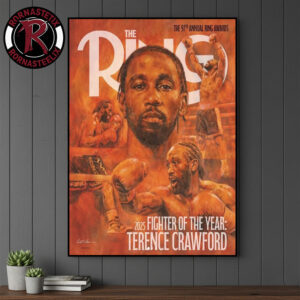 Terence Crawford 2025 Fighter Of The Year The Ring Magazine 97th Annual Ring Awards Poster Canvas Decor