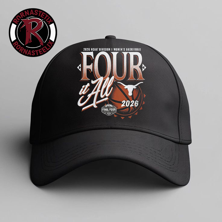 Texas Longhorns 2026 NCAA Women's Basketball Tournament March Madness Final Four Hat Cap Texas Longhorns 2026 NCAA Women's Basketball Tournament March Madness Final Four Hat Cap