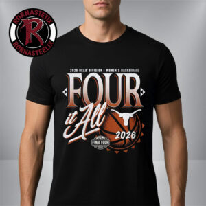 Texas Longhorns 2026 NCAA Women’s Basketball Tournament March Madness Final Four Unisex T-Shirt