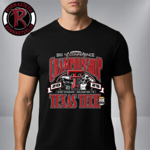 Texas Tech Red Raiders Big 12 Conference Championship 2025 At AT And T Stadium In Arlington Texas Unisex T-Shirt