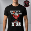 Texas Tech Red Raiders Helmet Tee CFP Quarterfinal At The Capital One Orange Bowl 2026 Unisex T-Shirt Texas Tech Red Raiders Helmet Tee CFP Quarterfinal At The Capital One Orange Bowl 2026 Unisex T-Shirt