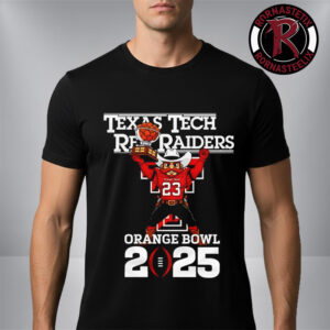 Texas Tech Red Raiders Mascot Tee Orange Bowl 2025 Unisex T-Shirt