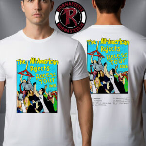The All American Rejects Recess Tour 2026 Schedule Venue Dates Unisex T-Shirt Two Sided