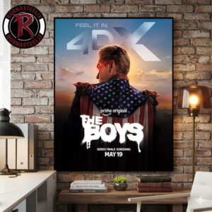The Boys Series Finale Screening Released In 4DX Theaters On May 19 2026 Poster Canvas Decor