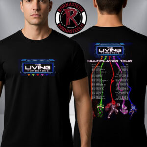 The Living Tombstone Multiplayer Tour 2026 Schedule Tour Dates Unisex T-Shirt Two Sided