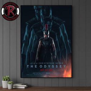 The Odyssey 2026 Movie New Poster A Film By Christopher Nolan In Theaters July 17 2026 Art By Viscom Poster Canvas Decor