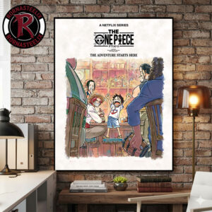 The One Piece East Blue The Adventure Starts Here One Piece Remake By WIT Studio Only On Netflix February 2027 Poster Canvas Decor