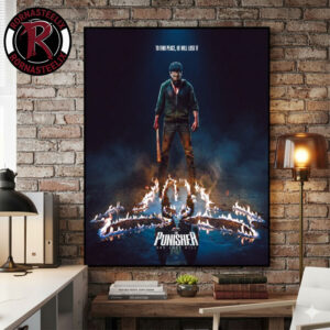 The Punisher One Last Kill 2026 New Poster Premieres May 12 2026 To Find Peace He Will Lose It Poster Canvas Decor