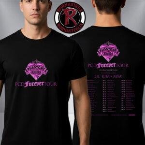 The Pussycat Dolls PCD Forever Tour 2026 Celebrating 20 Years Schedule Tour Dates Unisex T-Shirt Two Sided