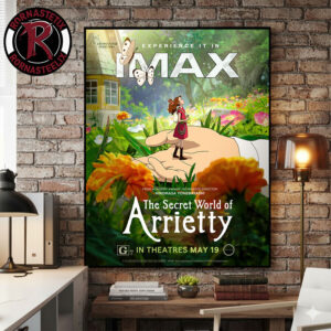 The Secret World Of Arrietty IMAX Poster In Theaters May 19 2026 Poster Canvas Decor