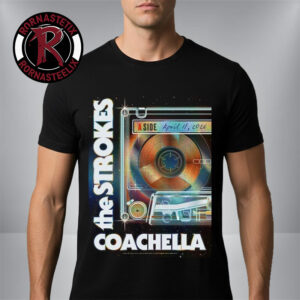 The Strokes Night 1 Coachella Poster Indio California On April 11 2026 Unisex T-Shirt