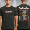 The Strokes Night 1 Coachella Poster Indio California On April 11 2026 Washed T-Shirt The Strokes Night 1 Coachella Poster Indio California On April 11 2026 Washed T-Shirt