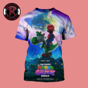 The Super Mario Galaxy Movie Only In Theaters April 1 2026 All Over Print Shirt