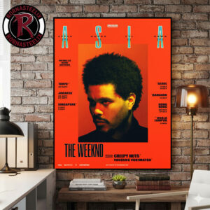 The Weeknd After Hours Til Dawn 2026 The Final Leg Live In Asia Schedule Tour Dates Poster Canvas Decor