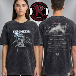 The Weeknd Europe Stadium Tour 2026 After Hours Til Dawn Schedule Tour Dates Washed T Shirt