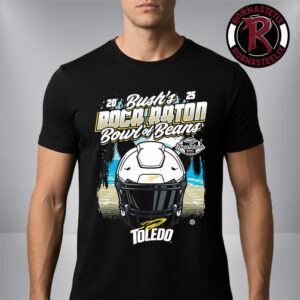 Toledo Rocket Bush’s Boca Raton Bowl Of Beans 2025 Unisex T-Shirt