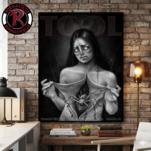 Tool Band 2025 Adelaide Event Poster At Adelaide Entertainment Centre Arena On November 28 2025 Adelaide Australia Poster Canvas Decor