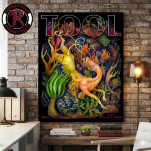 Tool Band Sonic Temple Festival 2026 Venue Poster On May 17 2026 Columbus OH Poster Canvas Decor