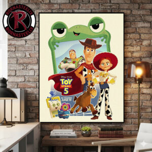 Toy Story 5 New Poster Disney Film In Theaters June 19 2026 Poster Canvas Decor