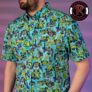 Transformers Constructicon Crew RSVLTS Man And Women Hawaiian Shirt