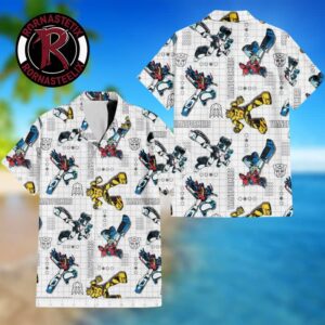 Transformers Optimus Prime vs Megatron Gift For Fans Hawaiian Shirt